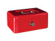 Cash Box Metal 6" - Red Cash Box Metal 6" - Red