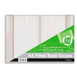 TREELINE A5 Book Cover Fitted PVC 120mic Clear TREELINE A5 Book Cover Fitted PVC 120mic Clear