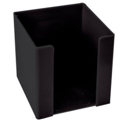 TREELINE Memo Cube Holder Plastic - Black TREELINE Memo Cube Holder Plastic - Black