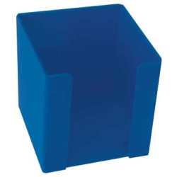 TREELINE Memo Cube Holder Plastic - Blue TREELINE Memo Cube Holder Plastic - Blue