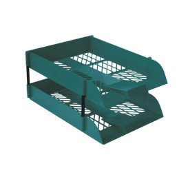 TREELINE Desk Letter Tray Set - Azure Blue