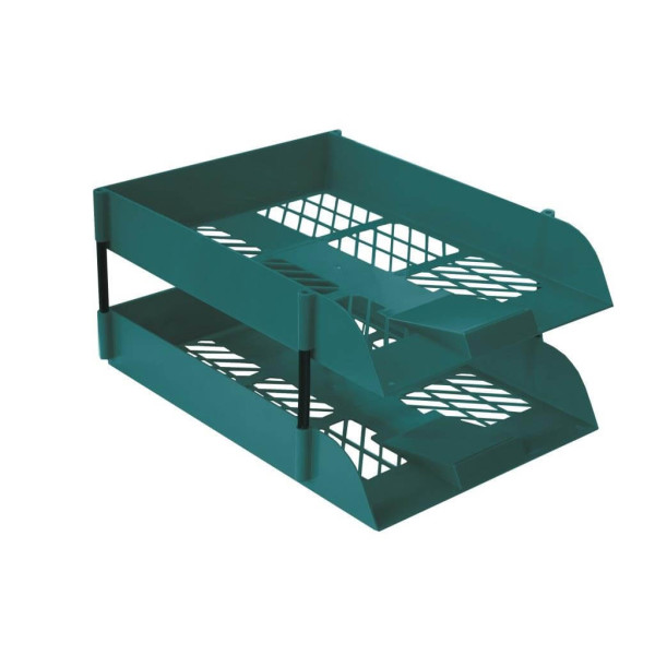 TREELINE Desk Letter Tray Set - Azure Blue TREELINE Desk Letter Tray Set - Azure Blue