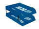 TREELINE Desk Letter Tray Set - Blue