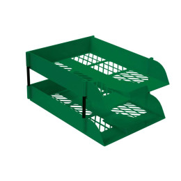 TREELINE Desk Letter Tray Set - Green
