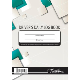 TREELINE Driver Log Book A5