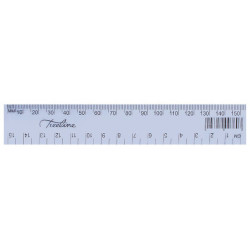 Treeline 15cm Ruler - Clear Treeline 15cm Ruler - Clear