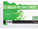 Treeline Ruled Record Cards 127 x 203mm. Treeline Ruled Record Cards 127 x 203mm.