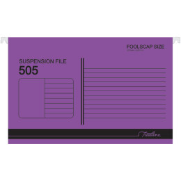 TREELINE Foolscap Suspension Files Purple - Pack of 25