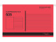 TREELINE Foolscap Suspension Files Red - Pack of 25