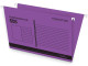 TREELINE Foolscap Suspension Files Purple - Pack of 25