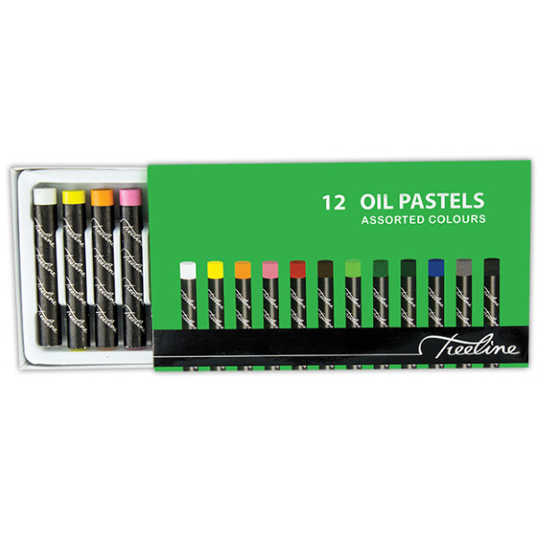 TREELINE Oile Pastels 12's TREELINE Oile Pastels 12's