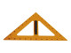 TREELINE Chalkboard 45 Degree Set Square - Yellow TREELINE Chalkboard 45 Degree Set Square - Yellow