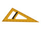TREELINE Chalkboard 60 Degree Set Square - Yellow TREELINE Chalkboard 60 Degree Set Square - Yellow