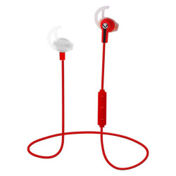 VOLKANO Motion Series Bluetooth Earphones - Red and Black