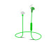 VOLKANO Motion Series Bluetooth Earphones - Green and Black