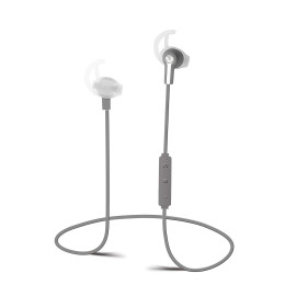 VOLKANO Motion Series Bluetooth Earphones - Grey and White