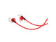 VOLKANO Motion Series Bluetooth Earphones - Red and Black