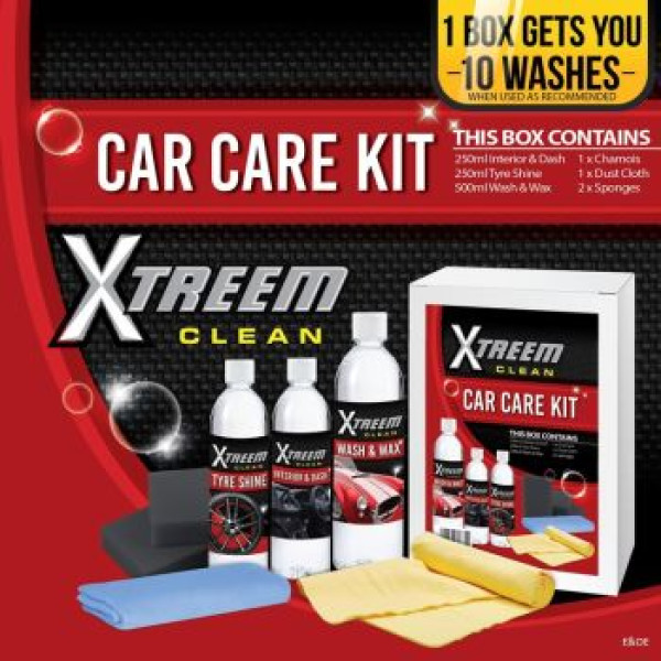 XTREEM Car Care Cleaning kit Box
