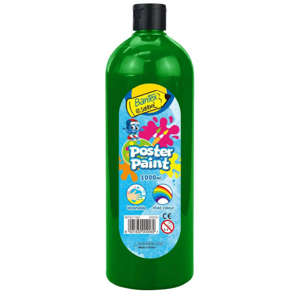 BANTEX Poster Paint 1000ml - GREEN