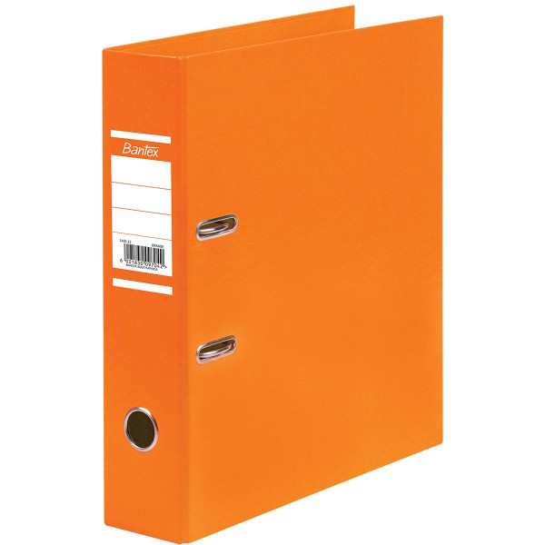 BANTEX A4 Paper Casemade Lever Arch File 70mm Orange