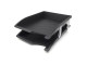 BANTEX Optima Letter Tray Set PP - Black BANTEX Optima Letter Tray Set PP - Black