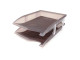 BANTEX Optima Letter Tray Set PP - Smokey