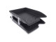 BANTEX Optima Letter Tray Set PP - Black BANTEX Optima Letter Tray Set PP - Black