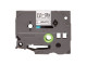 BROTHER TZE HS-251 Heat Shrink Tube Tape Black On White - 21mm BROTHER TZE HS-251 Heat Shrink Tube Tape Black On White - 21mm