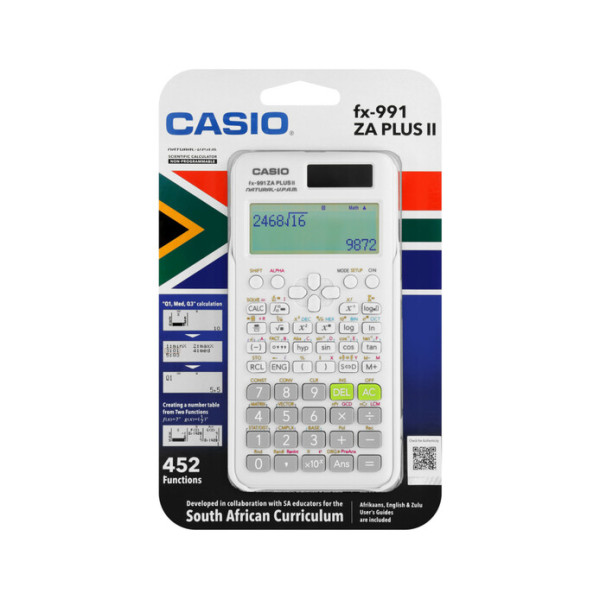CASIO FX991ZA Plus 2 Scientific Calculator