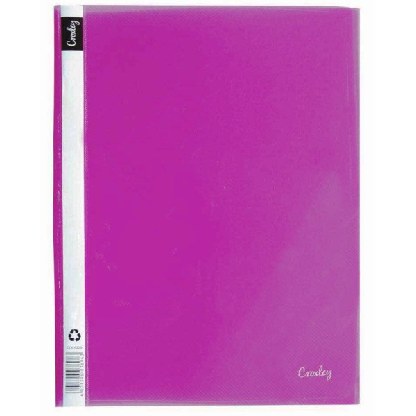 Croxley A4 Presentation Folder Purple