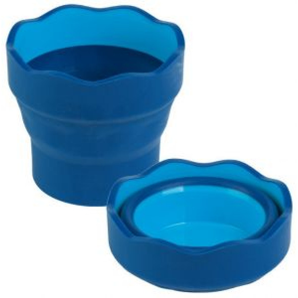 Faber-Castell Clic & Go Water Cup - Blue Faber-Castell Clic & Go Water Cup - Blue