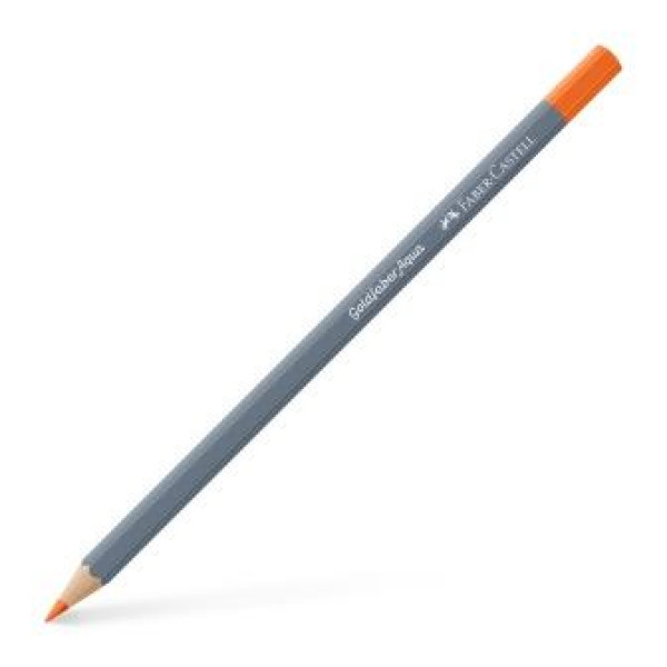 Faber-Castell Goldfaber Aqua Watercolour Pencil - Dark Cadmium Orange Faber-Castell Goldfaber Aqua Watercolour Pencil - Dark Cadmium Orange