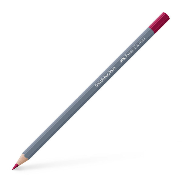 Faber-Castell Goldfaber Aqua Watercolour Pencil -  Permanent Carmine