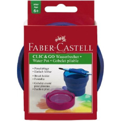 Faber-Castell Clic & Go Water Cup - Blue