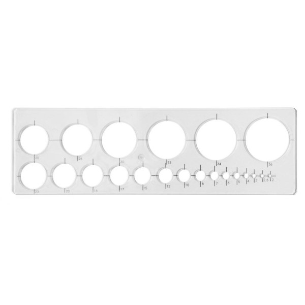 Faber-Castell Circle template Faber-Castell Circle template