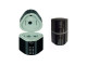 Faber-Castell Grip 2001 Trio Sharpening Box Sharpener - Black