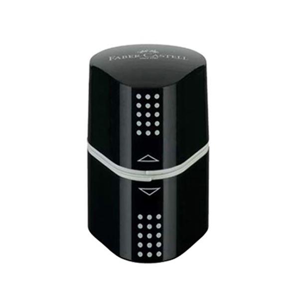 Faber-Castell Grip 2001 Trio Sharpening Box Sharpener - Black
