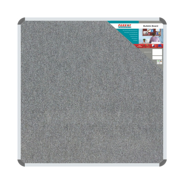 PARROT Bulletin Board Ribbed Aluminium Frame 1200 x 1200mm - Laurel PARROT Bulletin Board Ribbed Aluminium Frame 1200 x 1200mm - Laurel