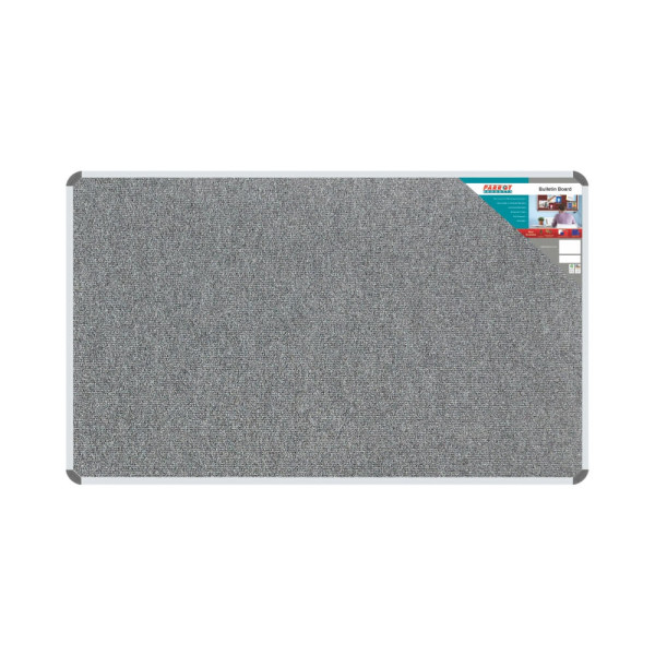 PARROT Bulletin Board Ribbed Aluminium Frame 1500 x 900mm - Laurel PARROT Bulletin Board Ribbed Aluminium Frame 1500 x 900mm - Laurel