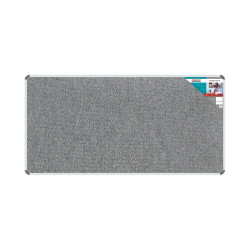 PARROT Bulletin Board Ribbed Aluminium Frame 1800 x 900mm - Laurel PARROT Bulletin Board Ribbed Aluminium Frame 1800 x 900mm - Laurel