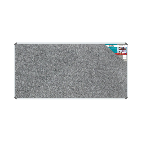PARROT Bulletin Board Ribbed Aluminium Frame 1800 x 900mm - Laurel