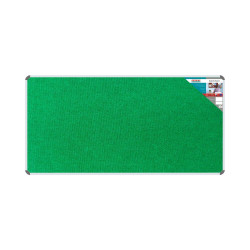 PARROT Bulletin Board Ribbed Aluminium Frame 1800 x 900mm - Palm PARROT Bulletin Board Ribbed Aluminium Frame 1800 x 900mm - Palm