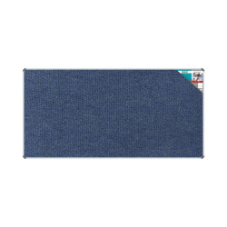 PARROT Bulletin Board Ribbed Aluminium Frame 2400 x 1200mm - Denim PARROT Bulletin Board Ribbed Aluminium Frame 2400 x 1200mm - Denim