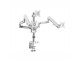 PARROT Triple Monitor Clamp Bracket with Gas Spring Arm PARROT Triple Monitor Clamp Bracket with Gas Spring Arm