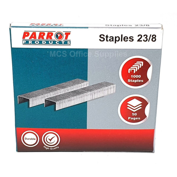 PARROT Heavy Duty Staples 23/8 (1000 Piece) PARROT Heavy Duty Staples 23/8 (1000 Piece)