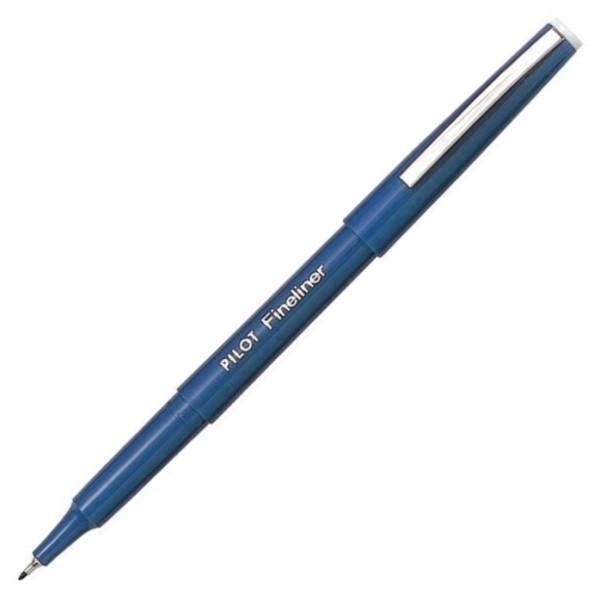 Pilot Fineliner Marker Pen Extra Fine Tip - Blue