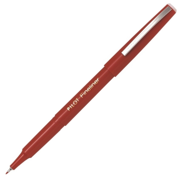 Pilot Fineliner Marker Pen Extra Fine Tip - Red Pilot Fineliner Marker Pen Extra Fine Tip - Red