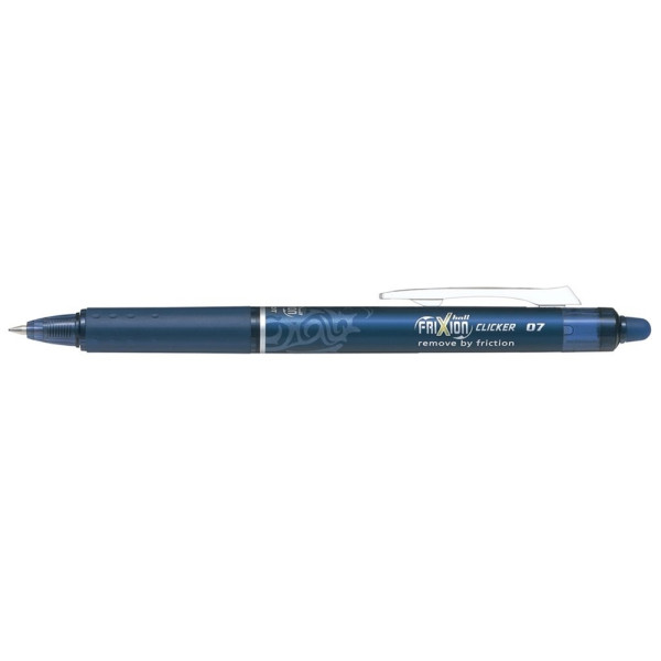PILOT FriXion Clicker Erasable Roller Ball Pen 0.7mm Blue Black PILOT FriXion Clicker Erasable Roller Ball Pen 0.7mm Blue Black