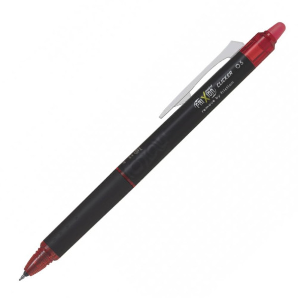 PILOT FriXion Clicker Erasable Roller Ball Pen 0.5mm Red PILOT FriXion Clicker Erasable Roller Ball Pen 0.5mm Red