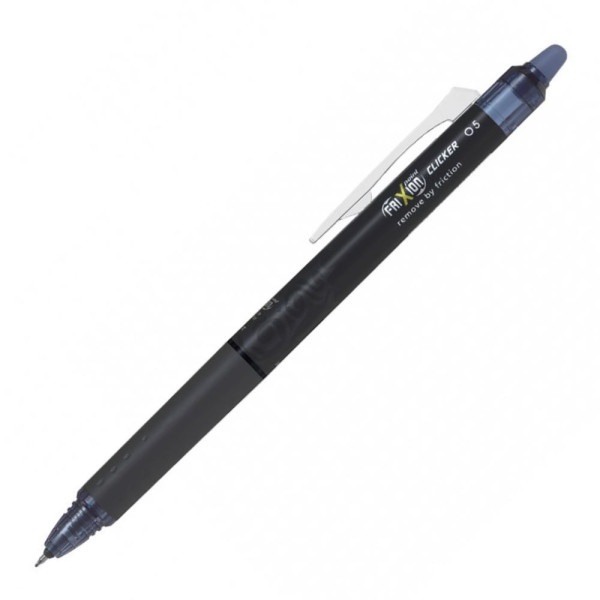 PILOT FriXion Clicker Erasable Roller Ball Pen 0.5mm Blue Black PILOT FriXion Clicker Erasable Roller Ball Pen 0.5mm Blue Black